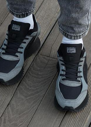 Asics onitsuka tiger moage co grey black 4