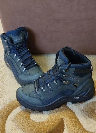 Черевики lowa renegade gtx mid ws. 39 розмір,  з натуральної шкіри-нубук, з мембраною