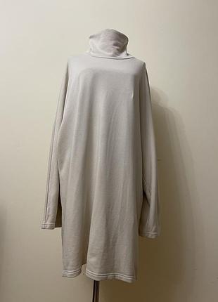 Жіночий довгий світшот молочного кольору cos l/ xl