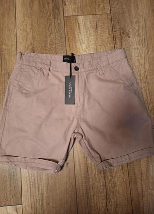 Новые шорты brave soul london smith dusty pink, размер m