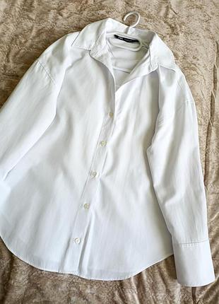 Сорочка оксфорд zara 4