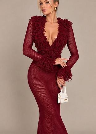Розпродаж сукня prettylittlething plt label в'язана