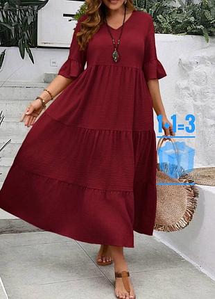 🥰ярусна довга сукня shein xl