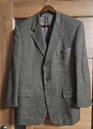 Мужской пиджак corneliani (made in italy) - 100% кашемир (pure cashmere), размер l (52)