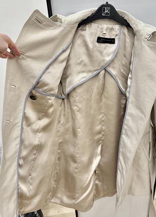 Тренч zara s класичний 5