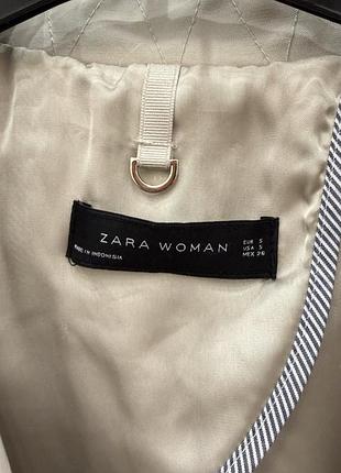Тренч zara s класичний 7