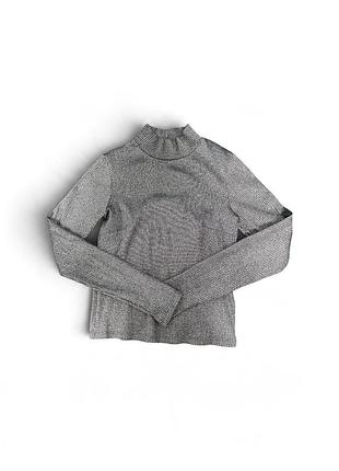 Гольф блискучий сірий розмір s.