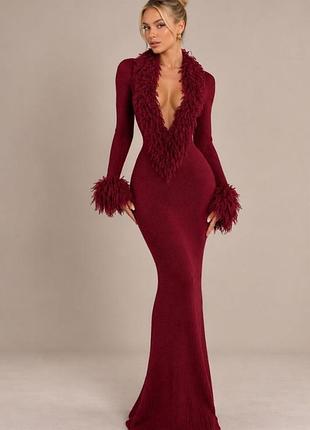Распродажа платье prettylittlething plt label вязаное