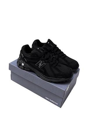 Мужские термо кроссовки new balance 1906r black черные ❄️