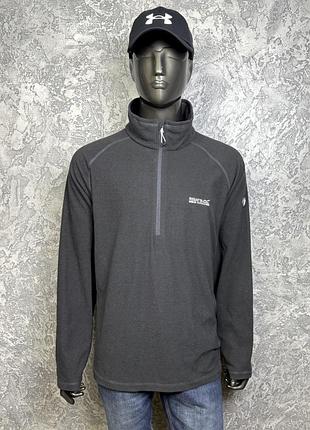 Regatta great outdoors кофта толстовка 62 3xl размер флисовая трекинговая серая