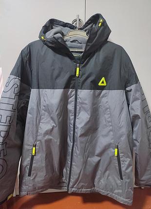 Куртка чоловіча зимова cropp, сіра, 3xl