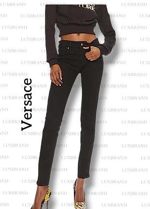 Брюки скинни versace