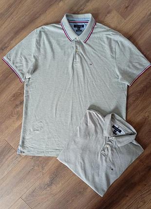 Брендова футболка поло tommy hilfiger.
