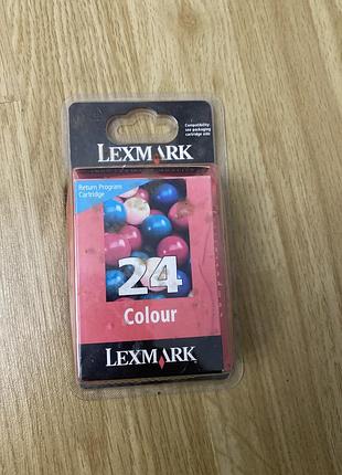 Струменевий картридж lexmark 24 colour