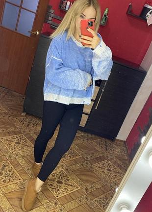 🌺 свитер варка+рванка оверсайз 🌺 3