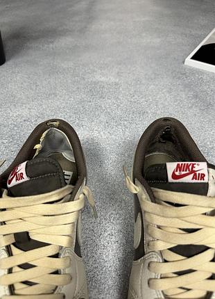 Кросівки travis scott cactus jack jordan 1 low nike кросовки кроссовки ботинки 7