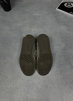 Кросівки travis scott cactus jack jordan 1 low nike кросовки кроссовки ботинки 5
