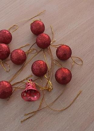 Іграшка новорічна пластикова