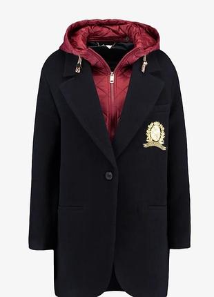Пальто пиджак из шерсти Tommy h.,s,m