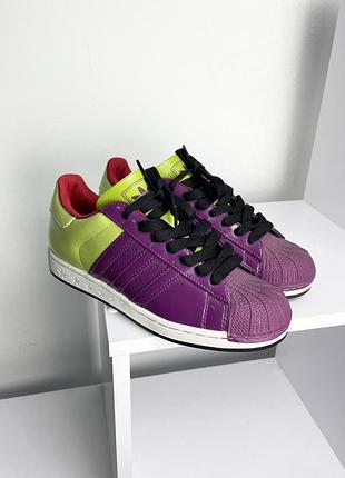 Adidas superstar розмір 40 фіолетові зелені кросівки 60th anniversary acid originals campus gazelle samba forum spezial harden y-3 stan smith vintage