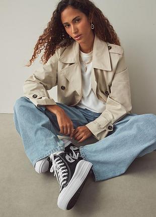 Високі кеди converse chuck taylor all star move platform leather