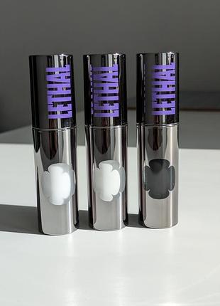 Праймери для тіней lethal cosmetics (прозорий, білий, чорний)