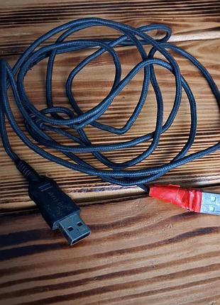 Кабель usb type-a (папа) — usb type-a (папа), длина 190 см