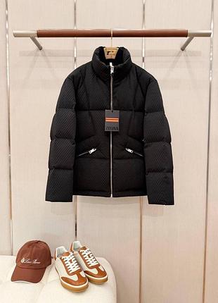 Чоловіча пухова куртка пуховик осінь зима zegna