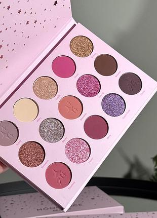 Палетка теней moonslice beauty celestial crush eyeshadow and pressed pigment palette 20.9 g