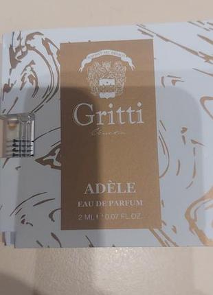 Пробник парфумів gritti adele eau de parfum 2 мл