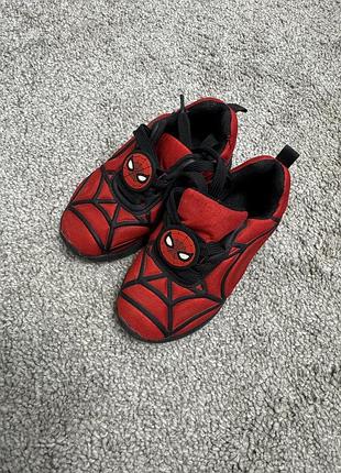 Кросівки для хлопчиків spider-man червоні