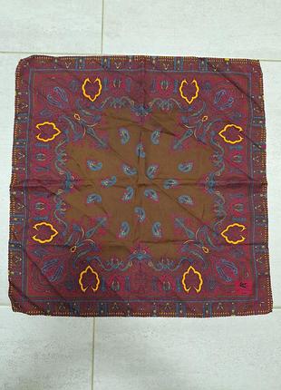Невелика хустка на шию etro  100% шовк