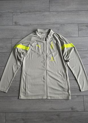 Мужская олимпийка футбольная пума мелан италия milan italy puma football soccer size l л размер спортивная футбольная кофта свитер батник оригинал