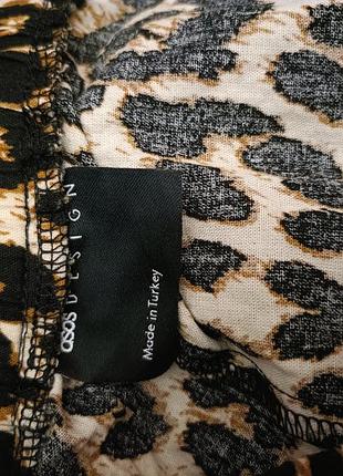 Asos шорты 💯 котон леопардовый принт 4
