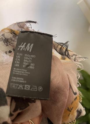 Великий шарф палантин h&m 2