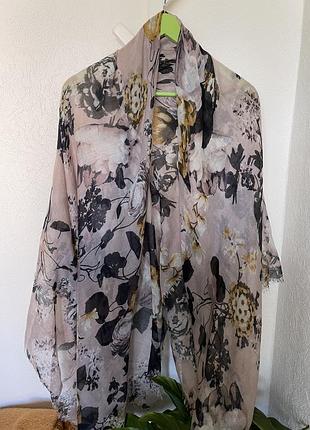 Великий шарф палантин h&m