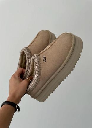 Ugg tasman platform beige 2