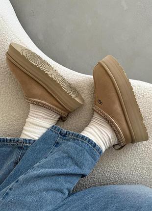 Ugg tasman platform beige 5