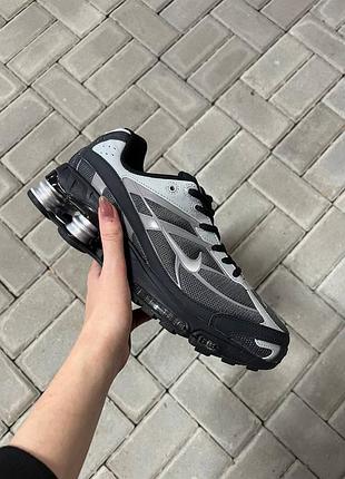 Кросівки nike shox tl black grey