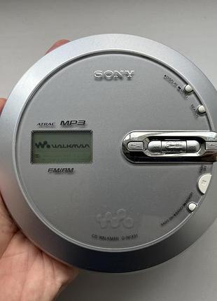 Легендарний cd плеєр на дисках sony walkman d-nf430/431 discman atrac mp3