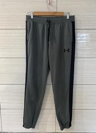 Спортивні штани джогери under armour rival fleece оригінал сірі / розмір yxl (158-166)
