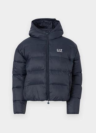 Жіноча куртка emporio armani ea7 синя xxl