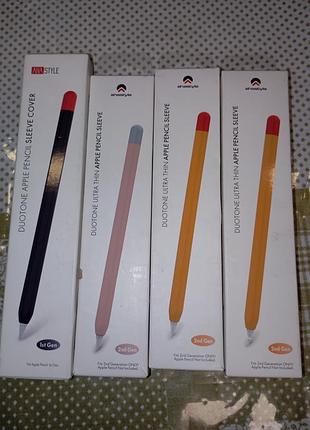 Чохол casepro protective sleeve yellow для apple pencil 2
