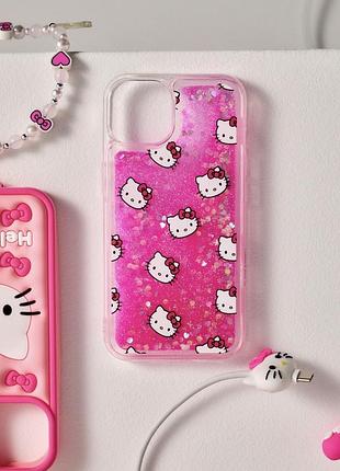 Чохол-накладка hello kitty для iphone 12/12pro