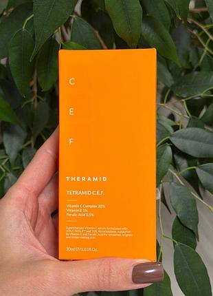 Сироватка для обличчя theramid c-tetra ef, 30 мл