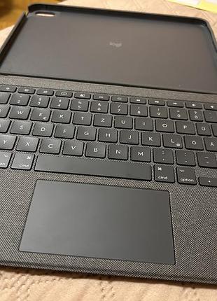 Чохол-клавіатура logitech combo touch для ipad 4