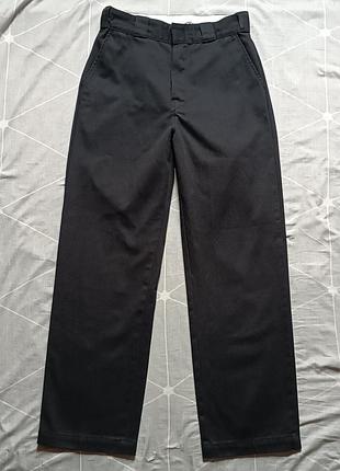 Чорні штани dickies прямого крою (straight fit)