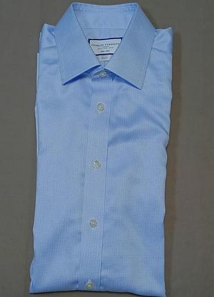 Воротник 39-40 см charles tyrwhitt size 15 1/2 /34 in 39/86 см рубашка в геометрический рисунок  
classic fit