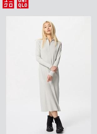 Трикотажное платье uniqlo