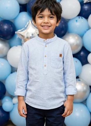Брюки и рубашка h&m(нарядный комплект) на мальчика 4-5лет